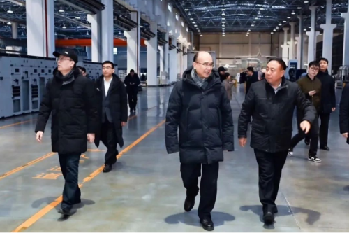 黑龍江省委書記、省人大常委會主任許勤蒞臨九洲集團實地調研